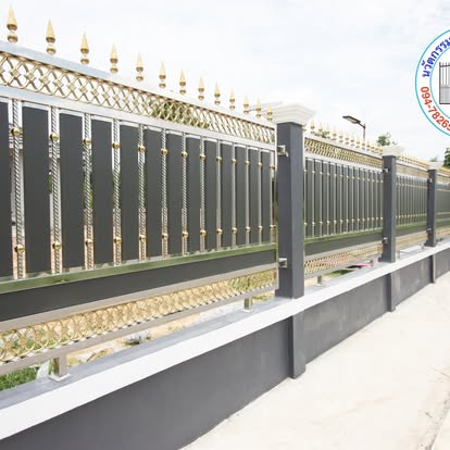 ผลงาน ประตูรั้วสแตนเลส นวัตกรรม อัลลอย สแตนเลส ขอนแก่น